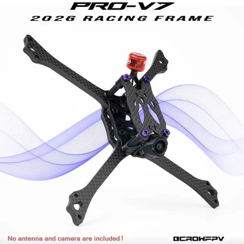 BCROWFPV PRO-V7 5-inch racing  - Drone Battery Plate review and price