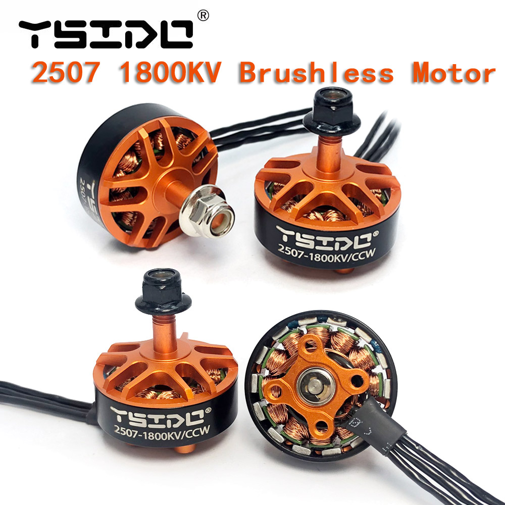 YSIDO 2507 1800KV 3-6S Brushle - Drone Battery 6S review and price